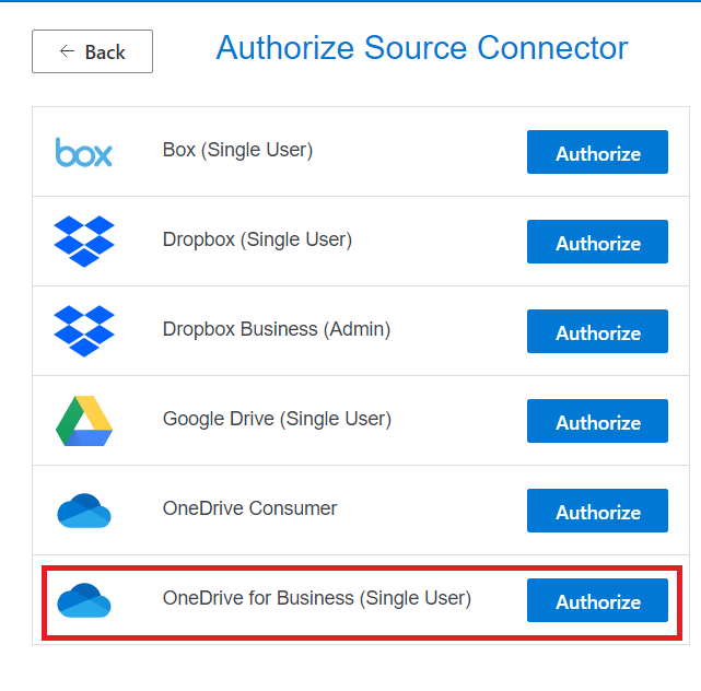 onedrive for business (single user)